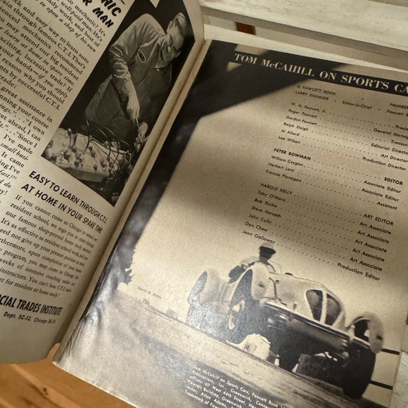 Tom McCahill on Sports Cards book early 1950’s - Picture 2 of 6